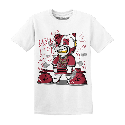 High 85 Metallic Burgundy 1s T Shirt Match BER 23 Deadlift - NastyJamz