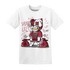 High 85 Metallic Burgundy 1s T Shirt Match BER 23 Deadlift - NastyJamz