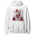 High 85 Metallic Burgundy 1s Hoodie Match BER 23 Deadlift - NastyJamz