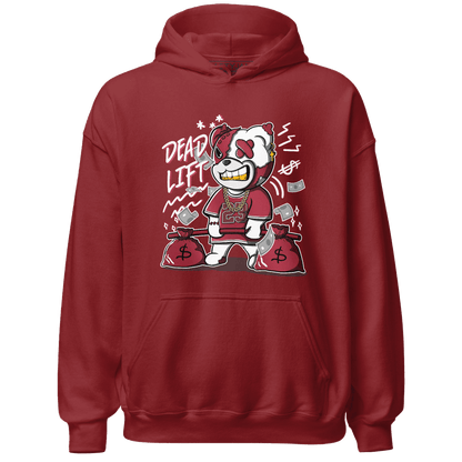 High 85 Metallic Burgundy 1s Hoodie Match BER 23 Deadlift - NastyJamz