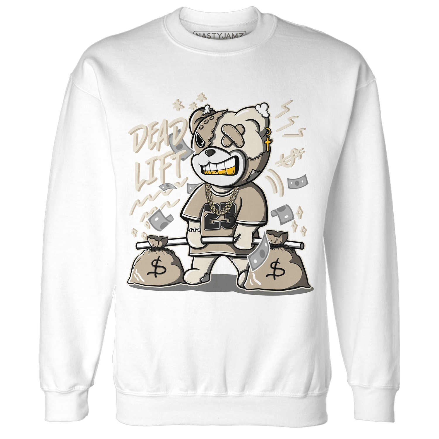 Latte 1s Sweatshirt Match BER 23 Deadlift - NastyJamz