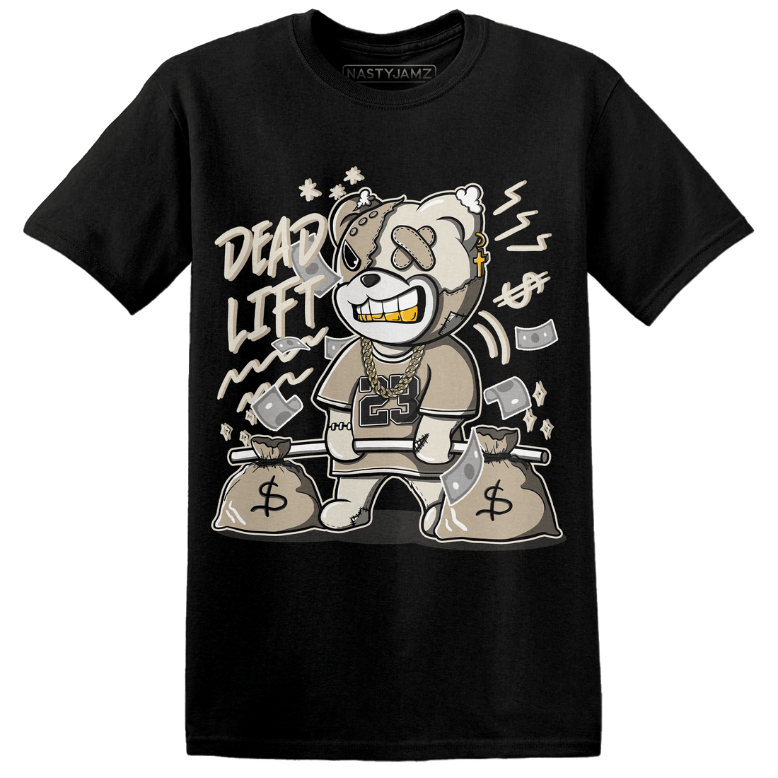 Latte 1s T Shirt Match BER 23 Deadlift - NastyJamz