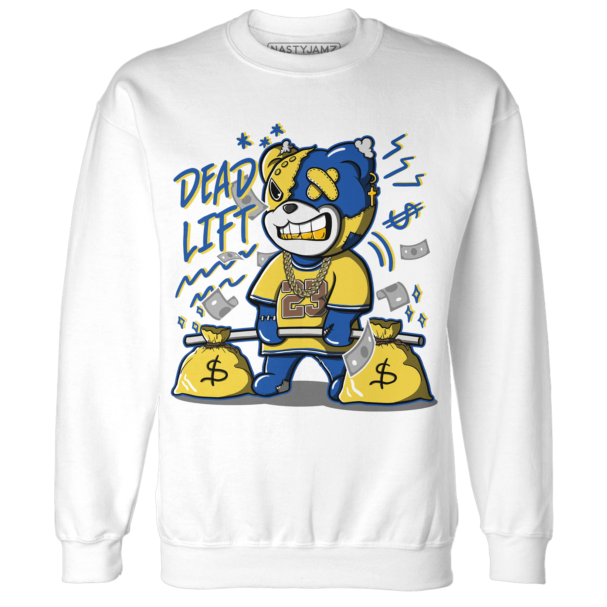 Low OG Canary TVSC 1s Sweatshirt Match BER 23 Deadlift - NastyJamz