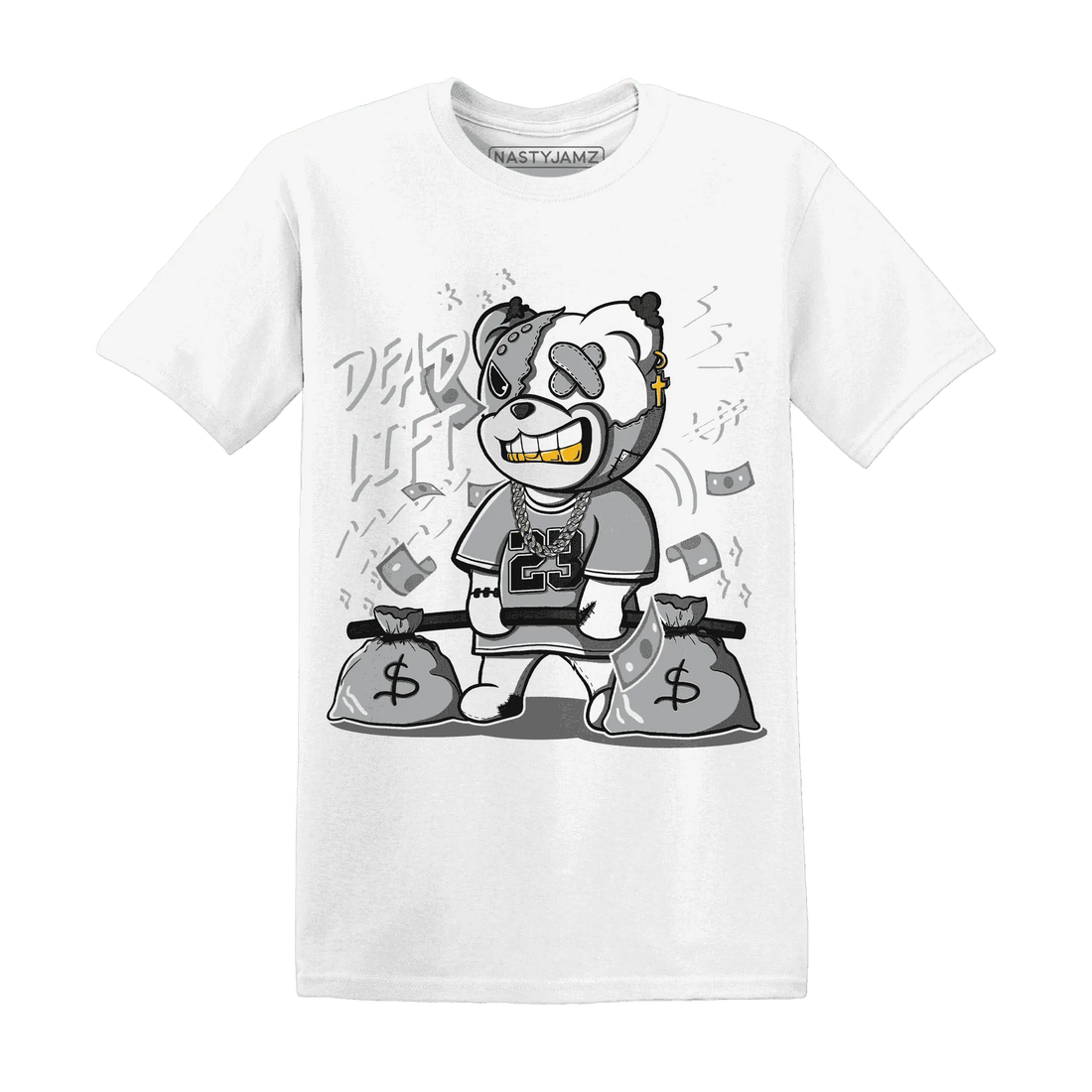 Wolf-Grey-1s-T-Shirt-Match-BER-23-Deadlift