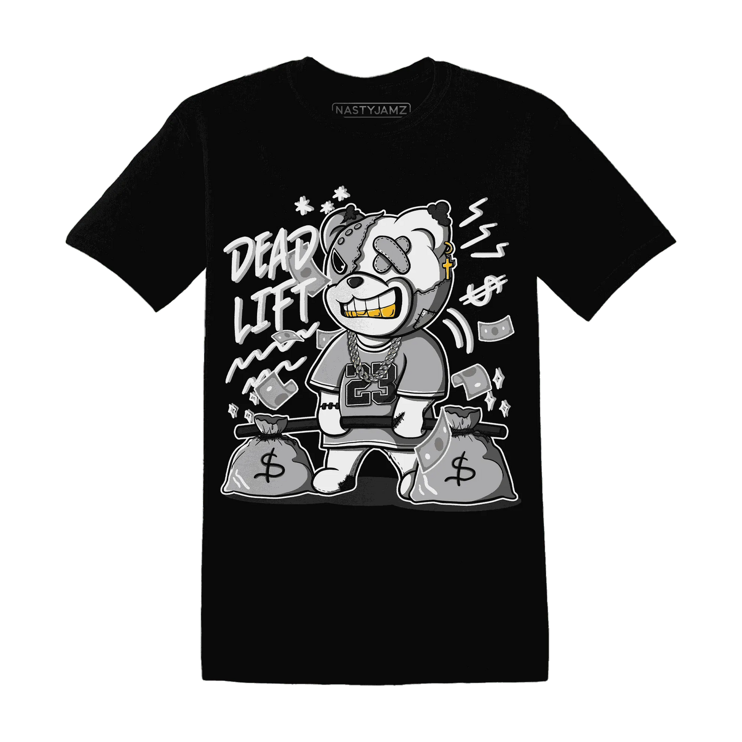Wolf-Grey-1s-T-Shirt-Match-BER-23-Deadlift