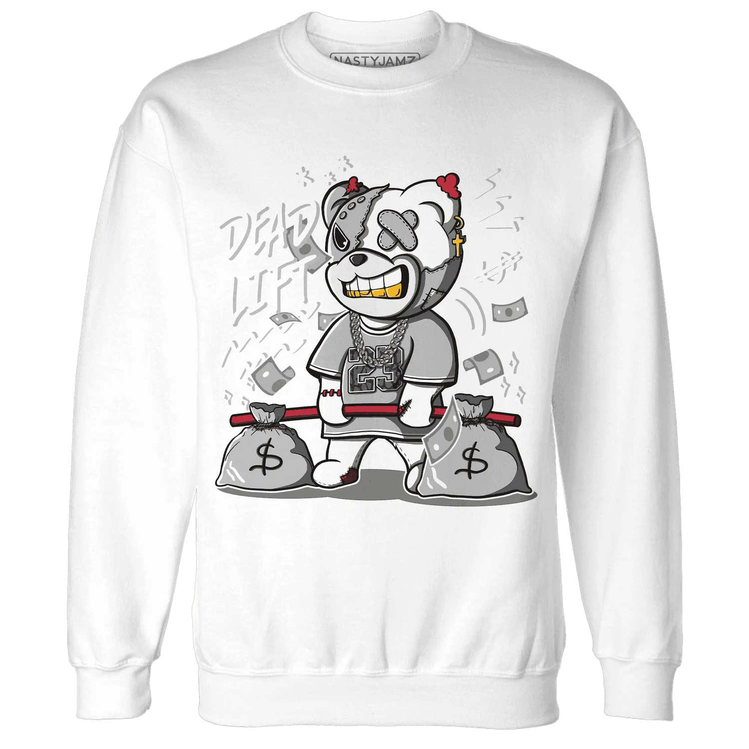Cement-Grey-3s-Sweatshirt-Match-BER-23-Deadlift