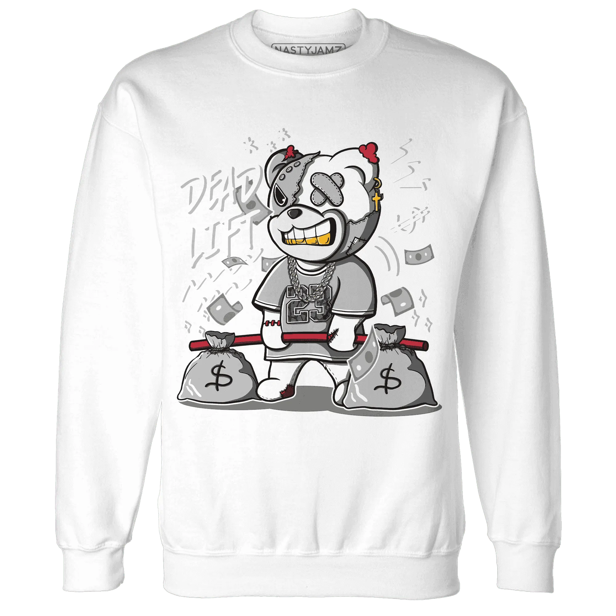 Cement-Grey-3s-Sweatshirt-Match-BER-23-Deadlift