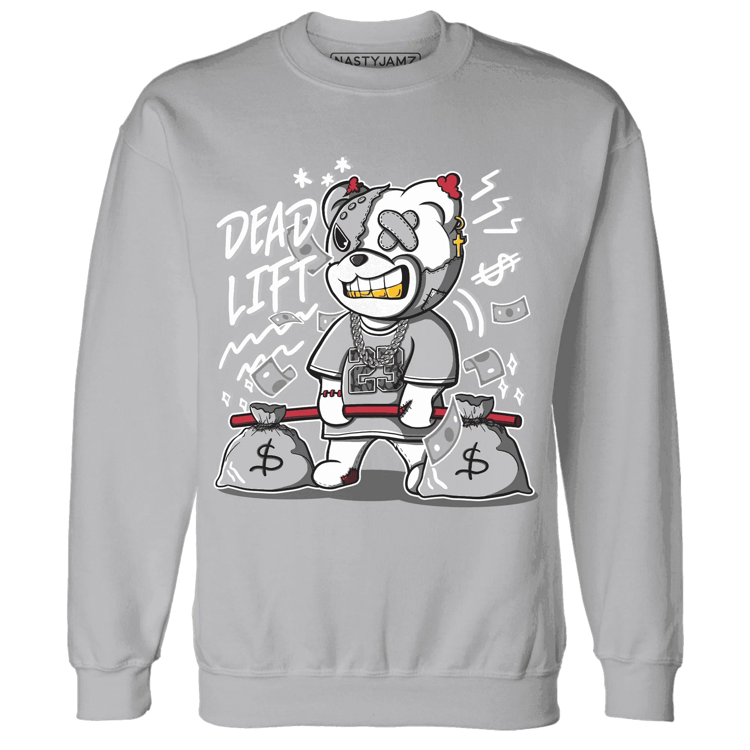 Cement-Grey-3s-Sweatshirt-Match-BER-23-Deadlift