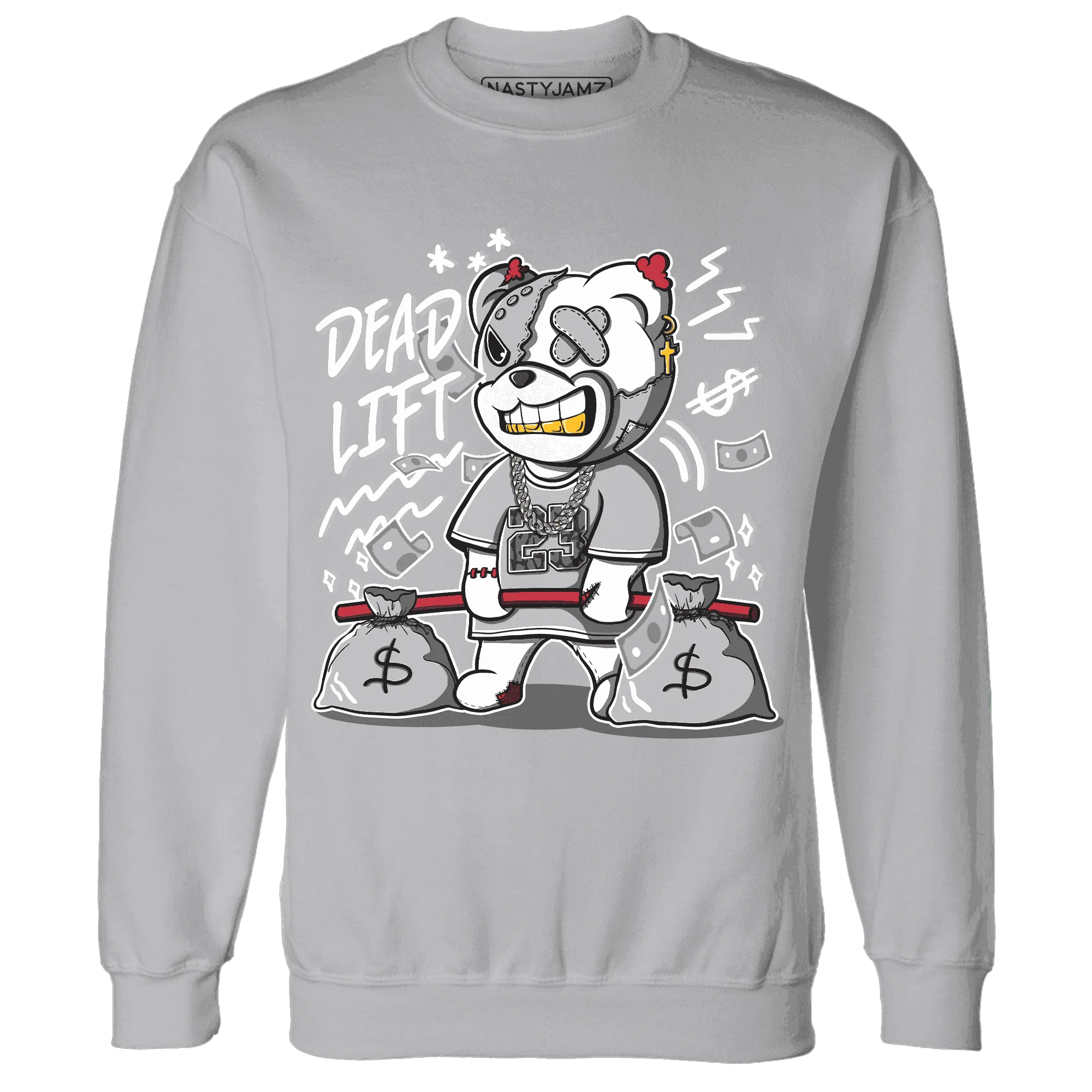 Cement-Grey-3s-Sweatshirt-Match-BER-23-Deadlift