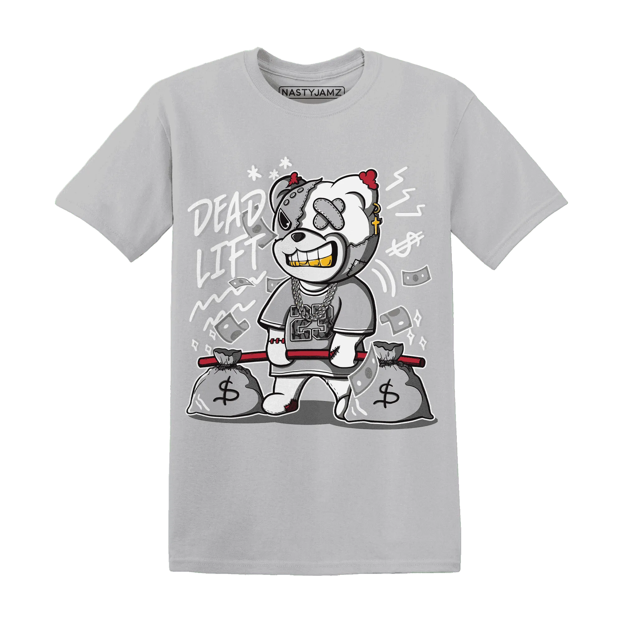 Cement-Grey-3s-T-Shirt-Match-BER-23-Deadlift