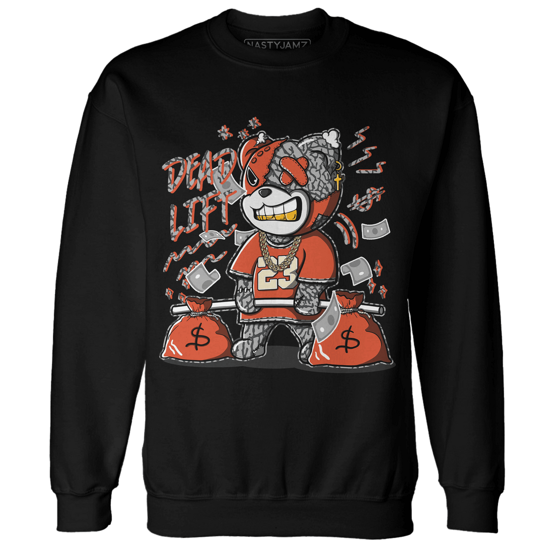 Georgia Peach 3s Sweatshirt Match BER 23 Deadlift - NastyJamz
