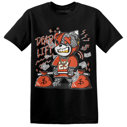 Georgia Peach 3s T Shirt Match BER 23 Deadlift - NastyJamz