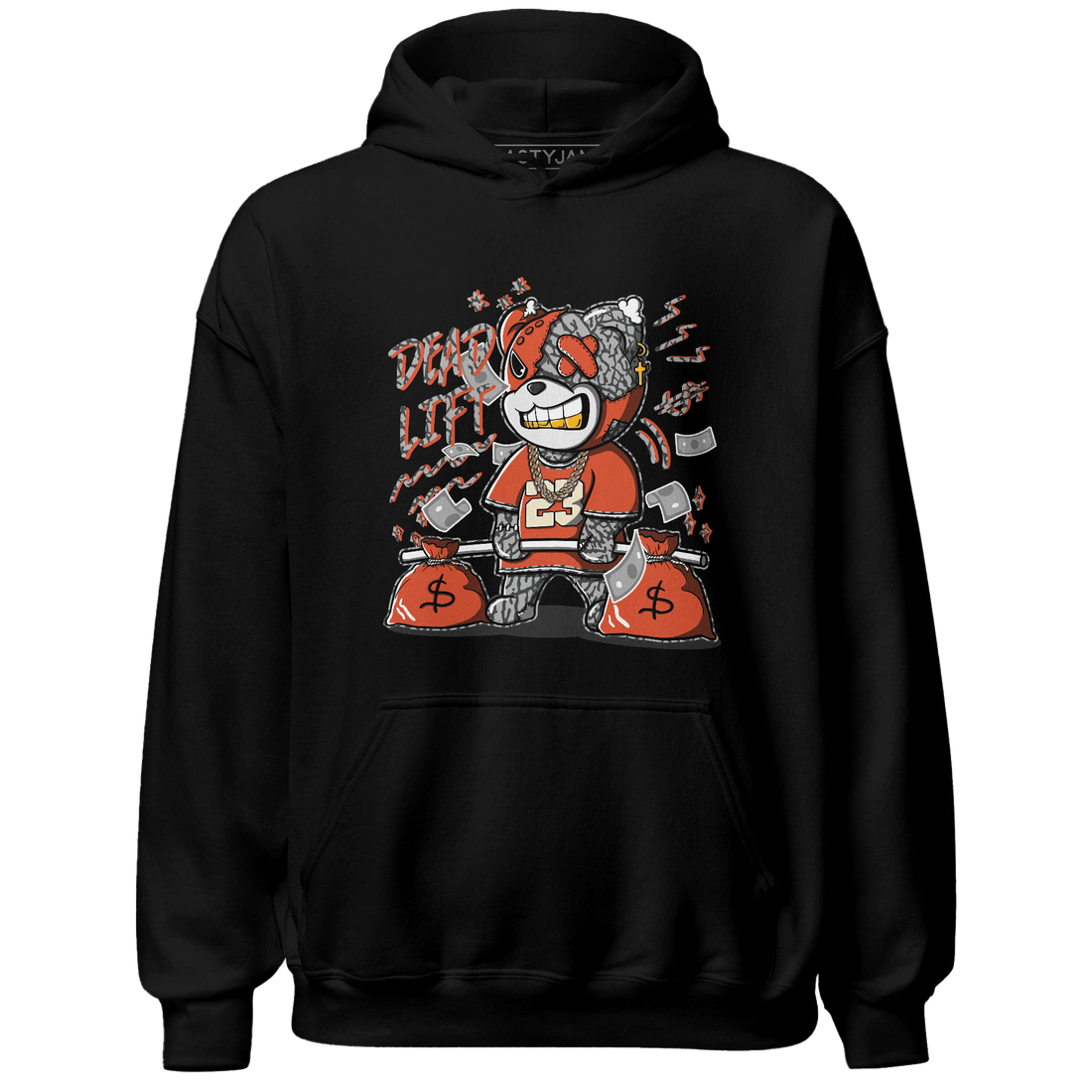 Georgia Peach 3s Hoodie Match BER 23 Deadlift - NastyJamz