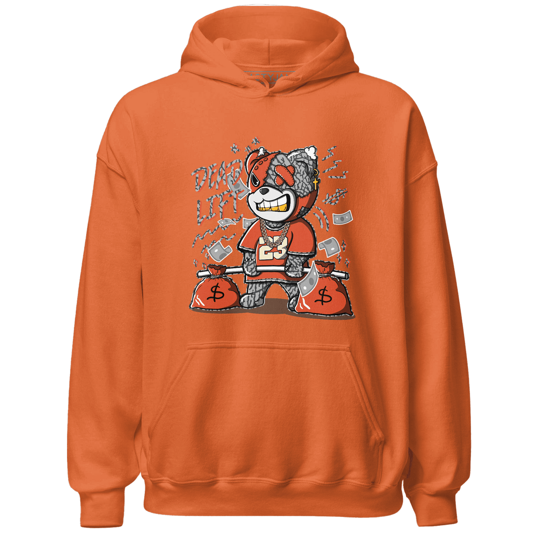 Georgia Peach 3s Hoodie Match BER 23 Deadlift - NastyJamz