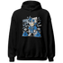 Industrial Blue 4s Hoodie Match BER 23 Deadlift - NastyJamz