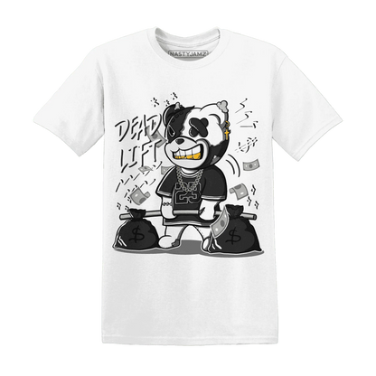 White-Thunder-4s-T-Shirt-Match-BER-23-Deadlift