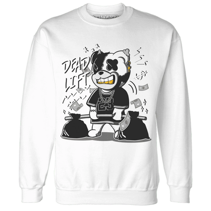 White-Thunder-4s-Sweatshirt-Match-BER-23-Deadlift