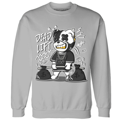 White-Thunder-4s-Sweatshirt-Match-BER-23-Deadlift