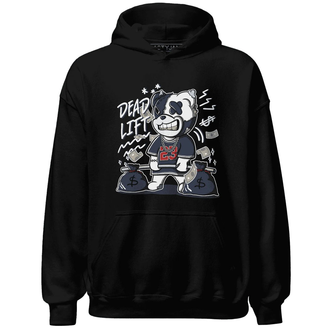 White-Navy-6s-Hoodie-Match-BER-23-Deadlift