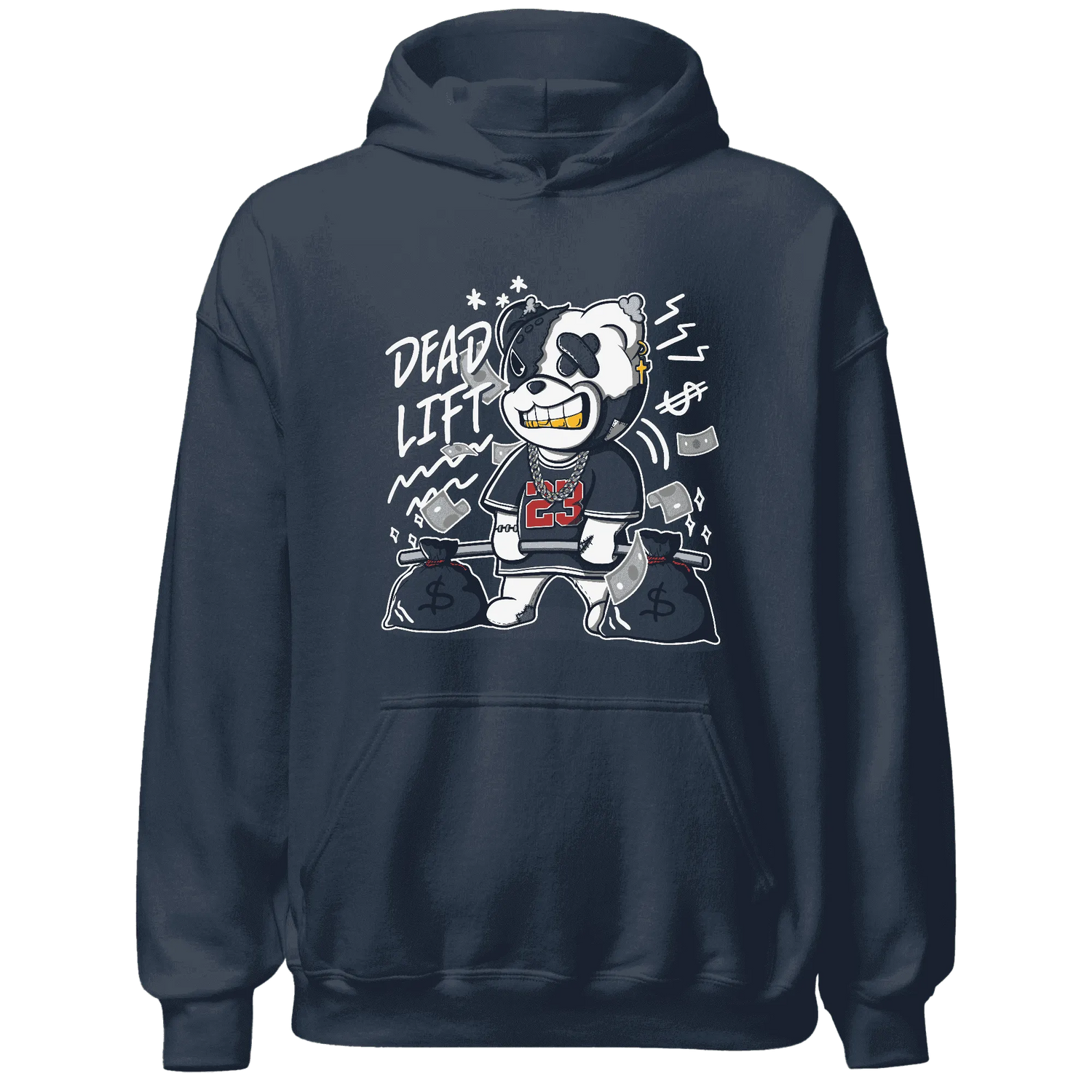 White-Navy-6s-Hoodie-Match-BER-23-Deadlift