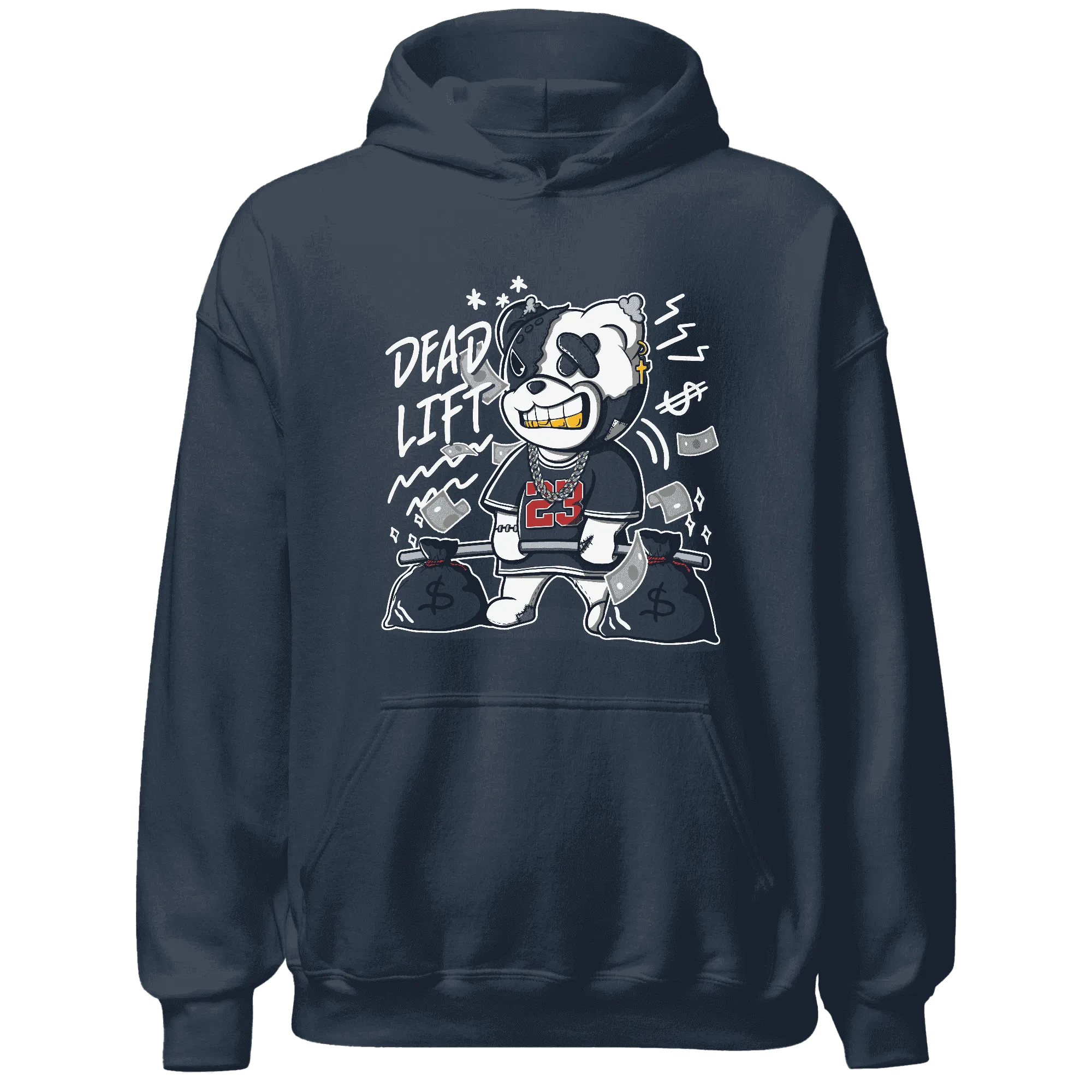 White-Navy-6s-Hoodie-Match-BER-23-Deadlift
