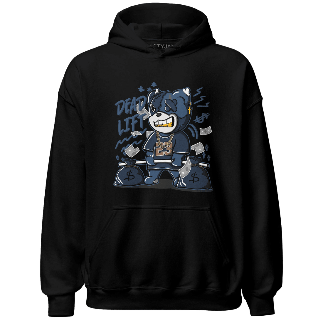 AM 1 86 Jackie Robinson Hoodie Match BER 23 Deadlift - NastyJamz