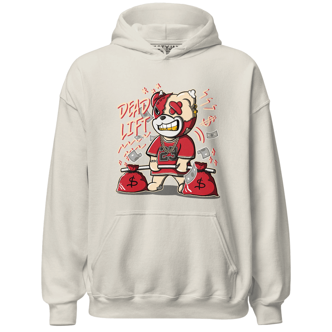 Jumman Jack University Red Hoodie Match BER 23 Deadlift - NastyJamz