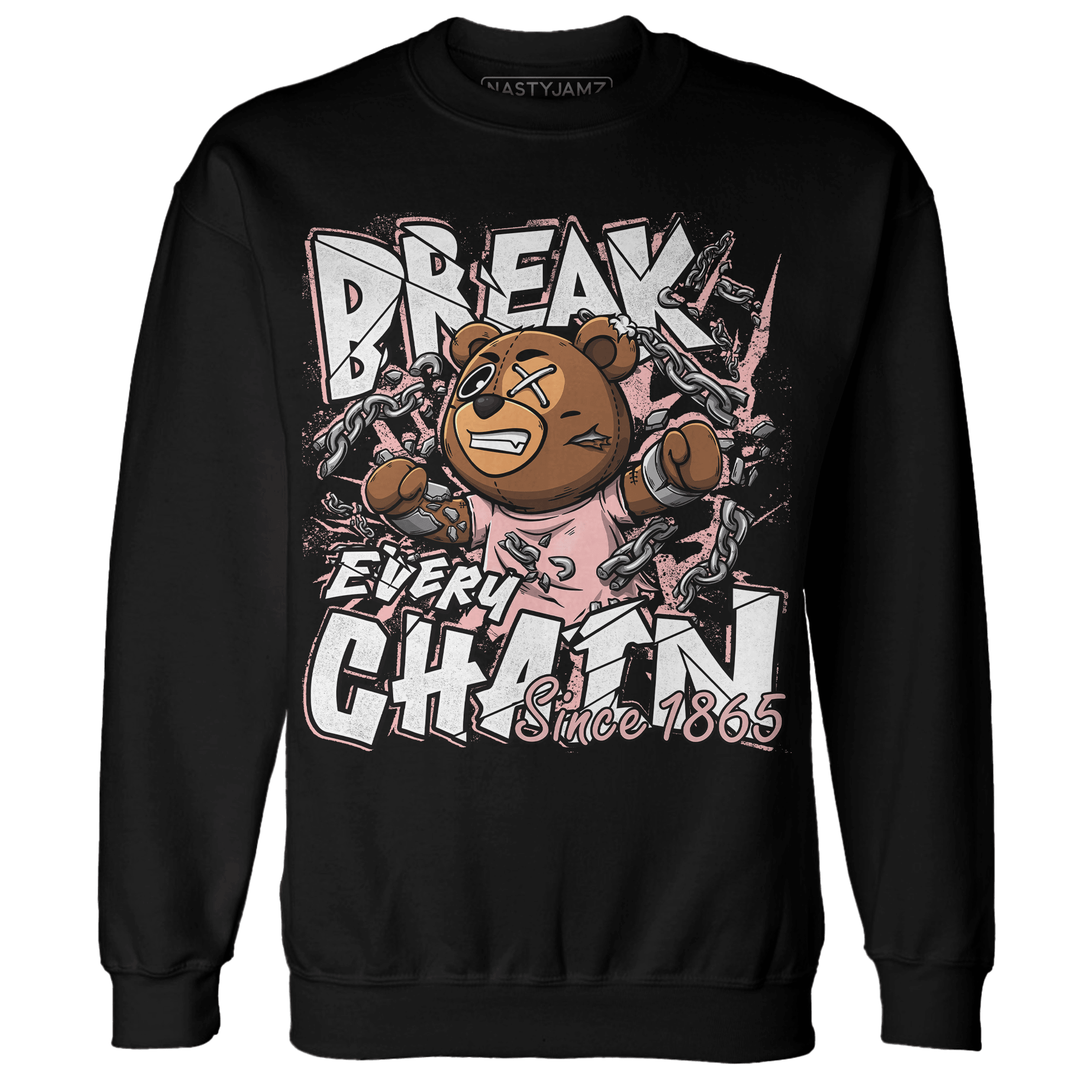 Low Legend Pink 11s Sweatshirt Match BER Break Chain - NastyJamz
