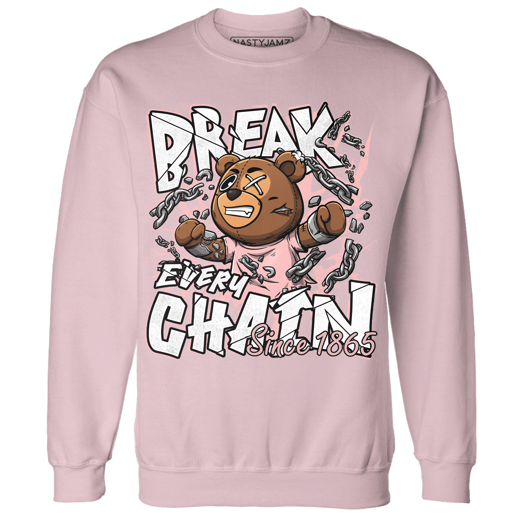 Low Legend Pink 11s Sweatshirt Match BER Break Chain - NastyJamz