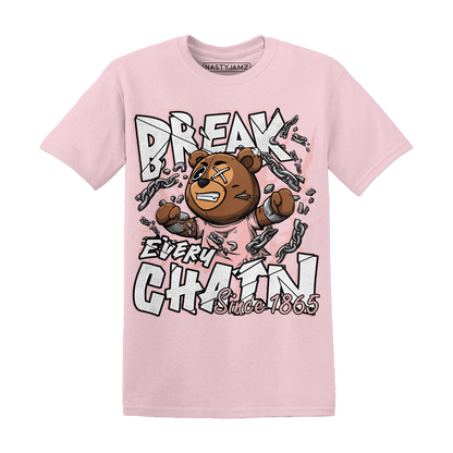 Low Legend Pink 11s T Shirt Match BER Break Chain - NastyJamz