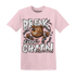 Low Legend Pink 11s T Shirt Match BER Break Chain - NastyJamz