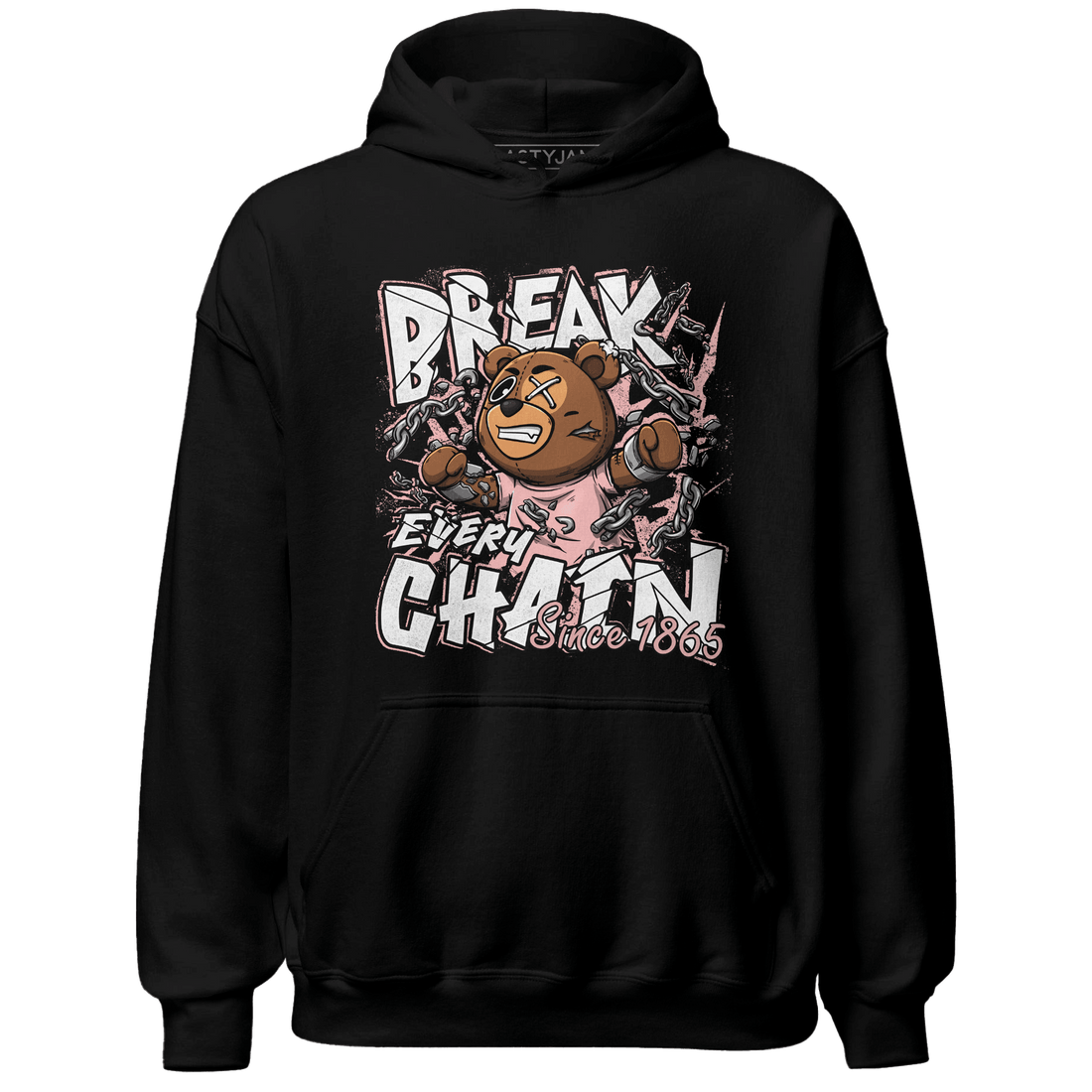 Low Legend Pink 11s Hoodie Match BER Break Chain - NastyJamz