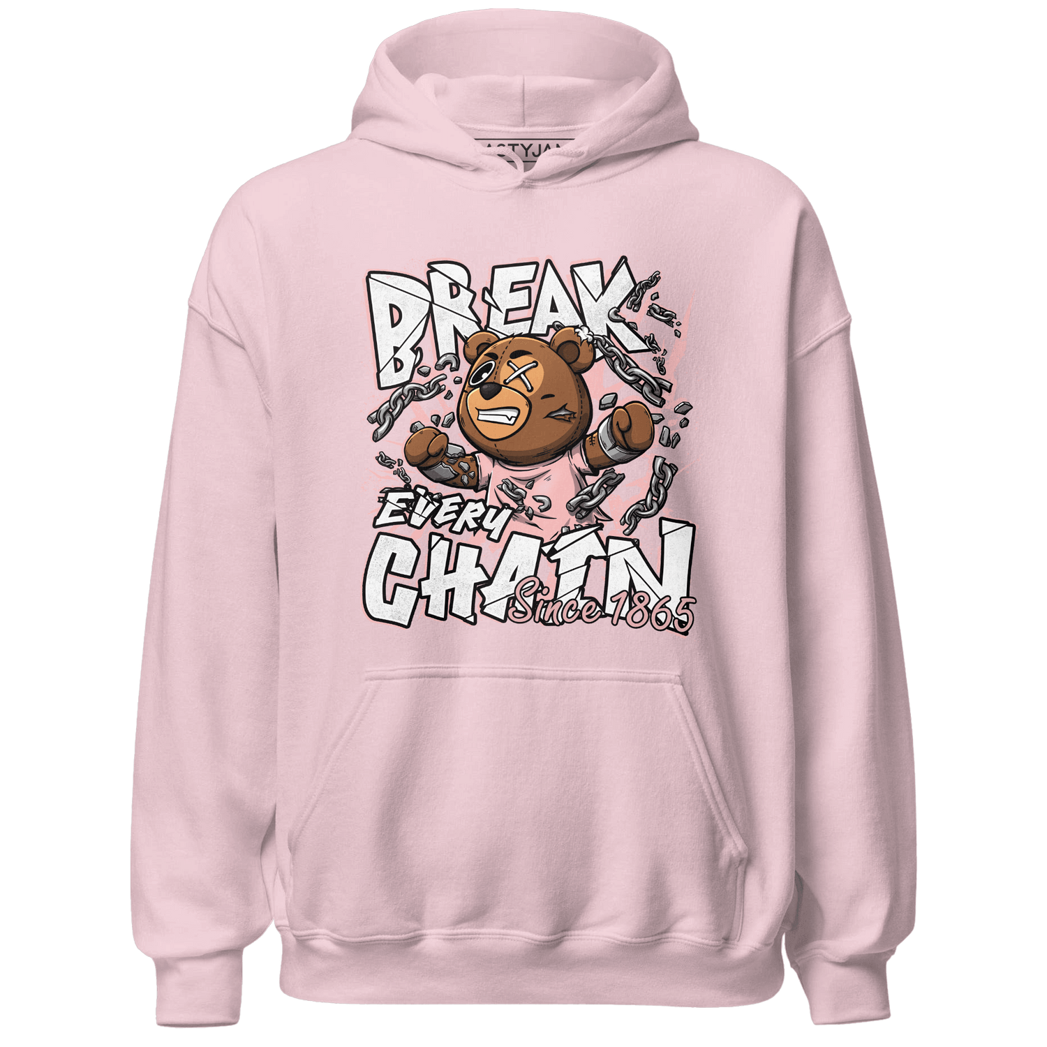 Low Legend Pink 11s Hoodie Match BER Break Chain - NastyJamz