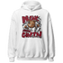 Retro Red Taxi 12s Hoodie Match BER Break Chain - NastyJamz