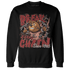 Dune Red 13s Sweatshirt Match BER Break Chain - NastyJamz
