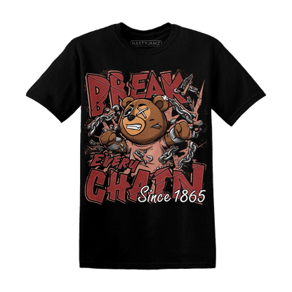 Dune Red 13s T Shirt Match BER Break Chain - NastyJamz