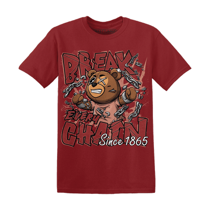 Dune Red 13s T Shirt Match BER Break Chain - NastyJamz
