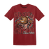 Dune Red 13s T Shirt Match BER Break Chain - NastyJamz