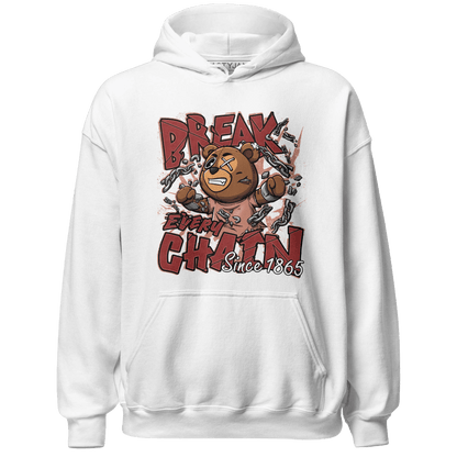 Dune Red 13s Hoodie Match BER Break Chain - NastyJamz