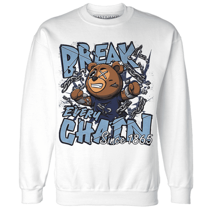 First In Flight 1s Sweatshirt Match BER Break Chain - NastyJamz