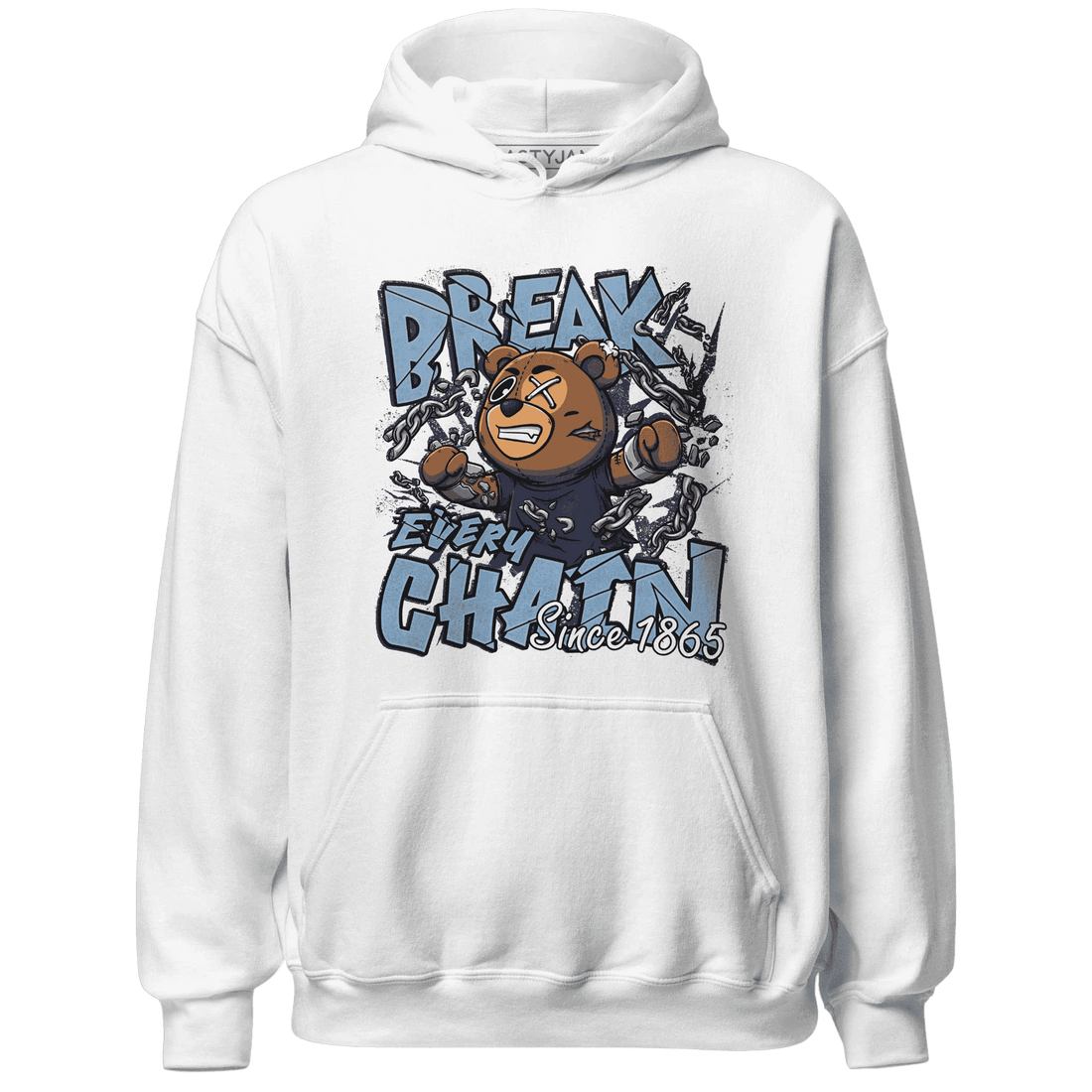 First In Flight 1s Hoodie Match BER Break Chain - NastyJamz