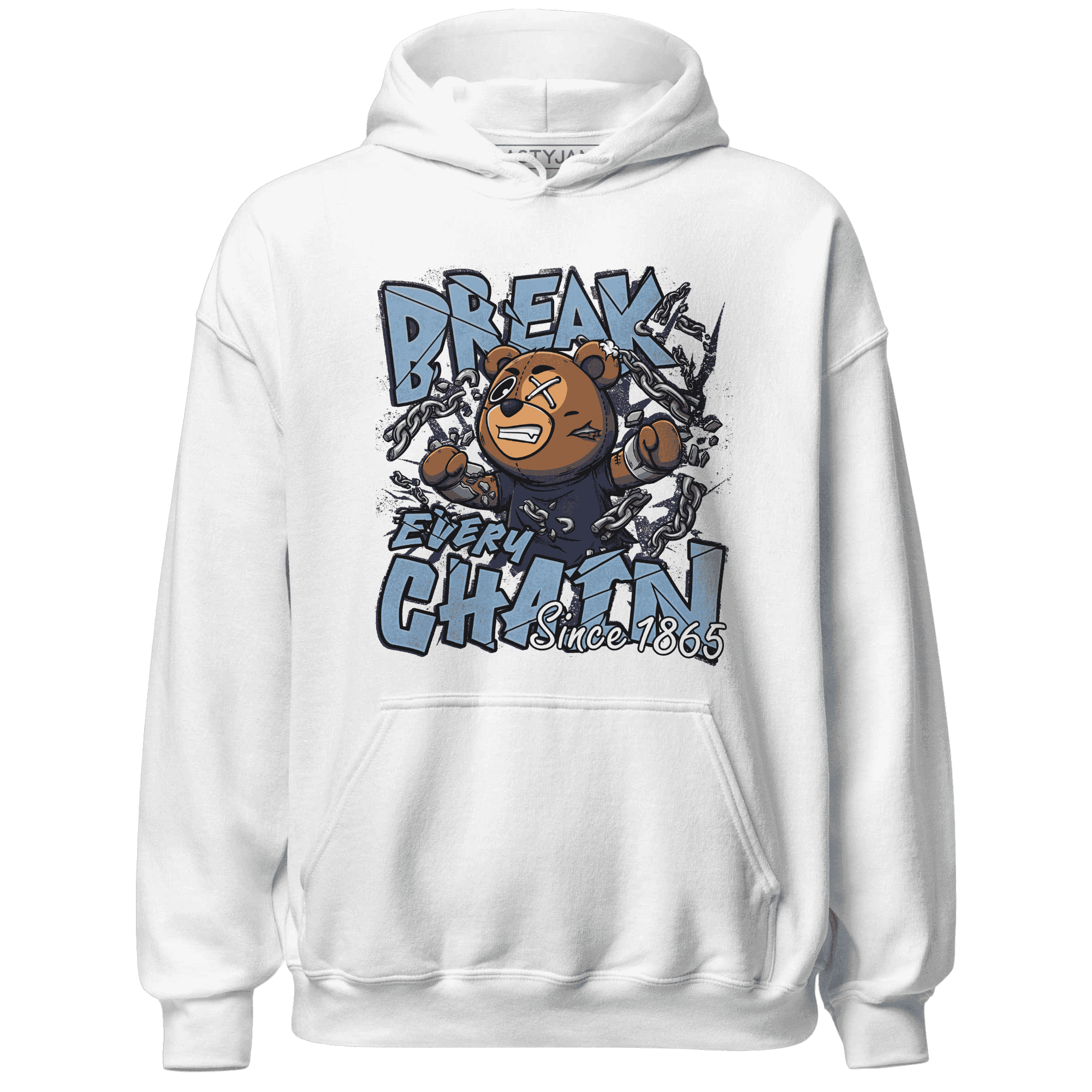 First In Flight 1s Hoodie Match BER Break Chain - NastyJamz