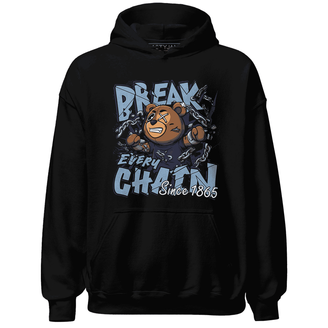 First In Flight 1s Hoodie Match BER Break Chain - NastyJamz