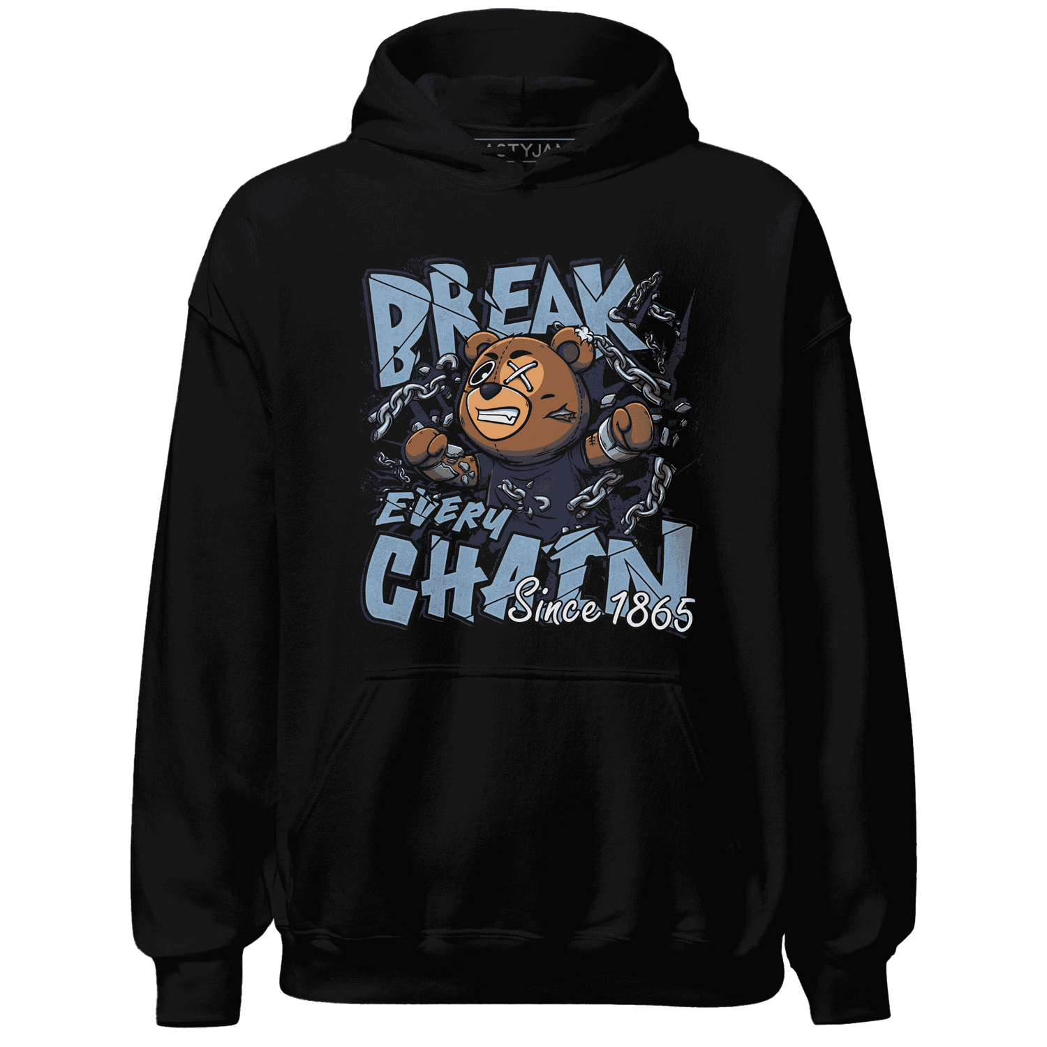 First In Flight 1s Hoodie Match BER Break Chain - NastyJamz