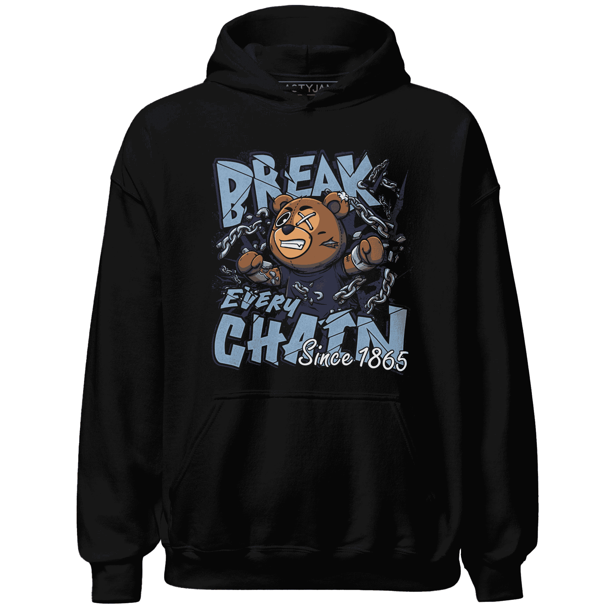 First In Flight 1s Hoodie Match BER Break Chain - NastyJamz