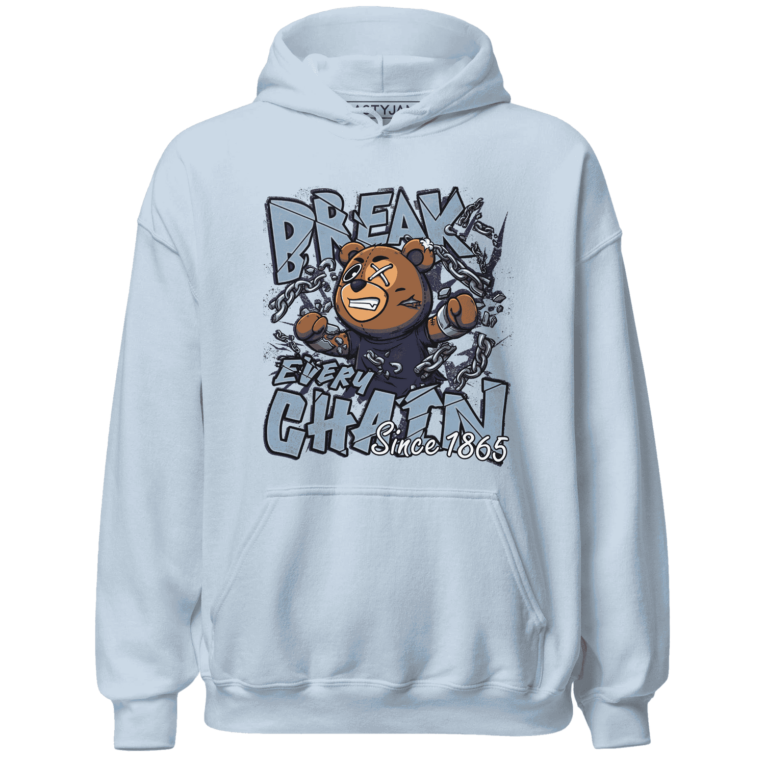 First In Flight 1s Hoodie Match BER Break Chain - NastyJamz