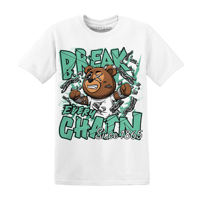 High OG Green Glow 1s T Shirt BER Break Chain - NastyJamz