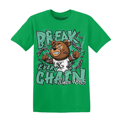 High OG Green Glow 1s T Shirt BER Break Chain - NastyJamz