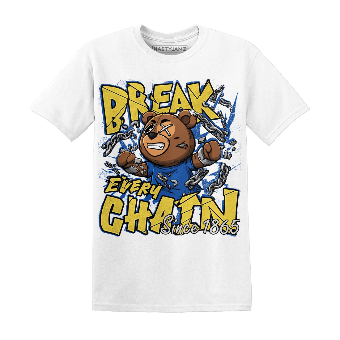 Low OG Canary TVSC 1s T Shirt Match BER Break Chain - NastyJamz