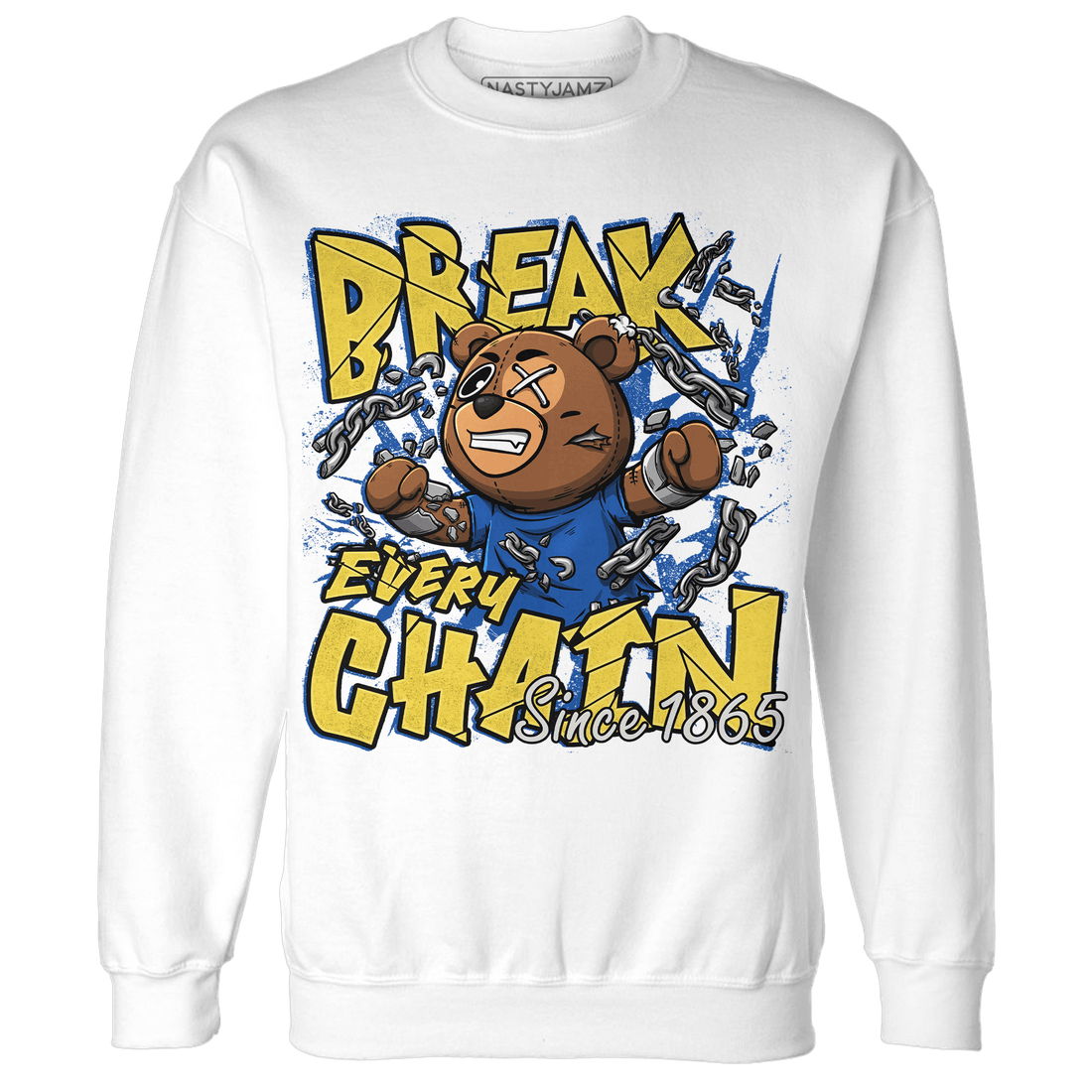 Low OG Canary TVSC 1s Sweatshirt Match BER Break Chain - NastyJamz